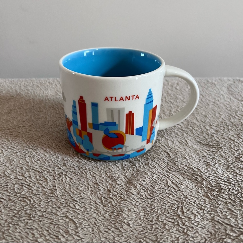 Starbucks "You Are Here" ATLANTA Mug YAH 14oz Display Only Collector Cup